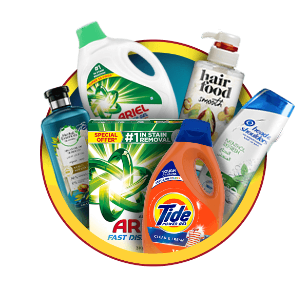 OR buy P&G products for AED 50 online