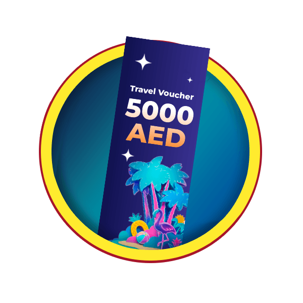 Win Travel Voucher worth AED 5000